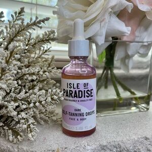 New & Sealed - Isle Of Paradise - Self-Tanning Drops for Face and Body - Dark